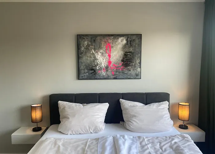 James -Ferienwohnung Mit Balkon In Strand Und Wald Naehe